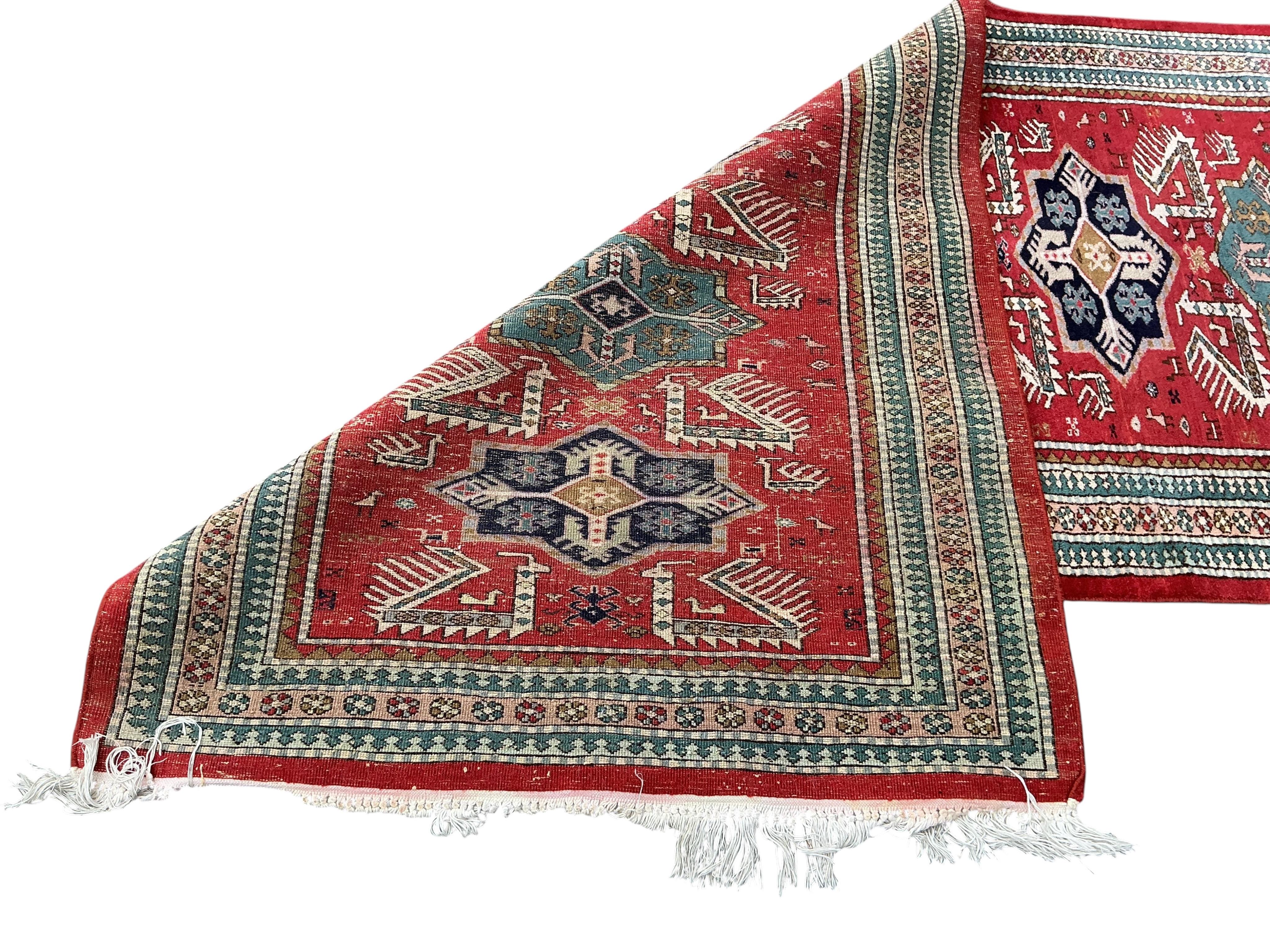 A pair of modern Persian runners, 235 x 103cm